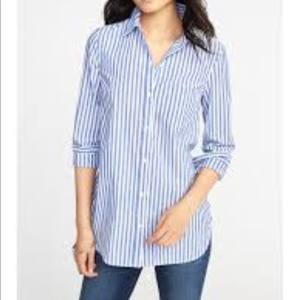 Barely worn striped classics shirt! XL